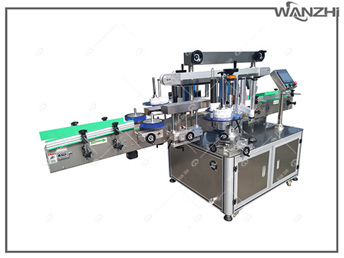方瓶全包圍貼標機,方瓶360度自動貼標機,東莞方瓶貼標機