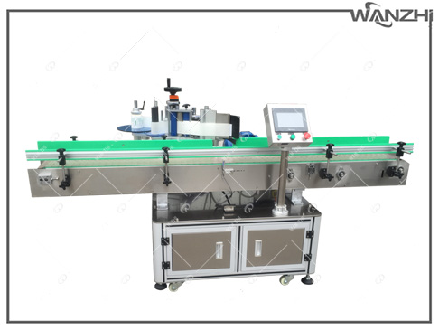 全（quán）自動油瓶貼標機,花生油瓶貼標機,花生油桶貼標機