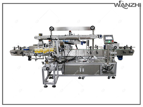 雙錐（zhuī）度圓瓶貼標機（jī）, 錐度瓶雙（shuāng）麵貼標機, 錐度瓶多角瓶貼標機