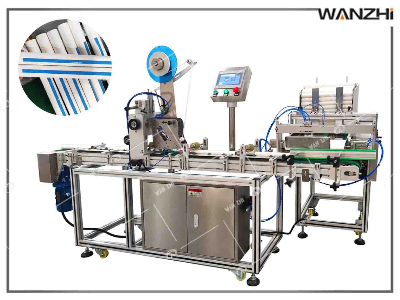 紙筒貼雙麵膠,圓管貼膠帶,自動（dòng）貼膠（jiāo）帶,雙麵膠自動貼膠（jiāo）機