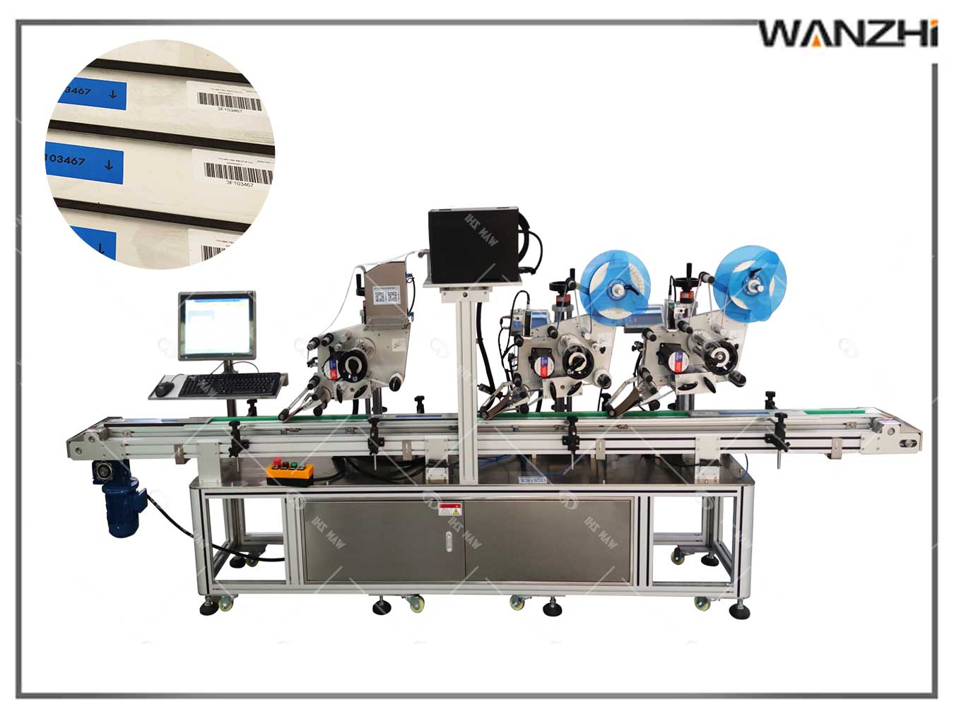 打印貼標機_在線打印貼標機_打印貼標一體機_東莞市一起草 www.17.com网站自動化科技有限公司（sī）