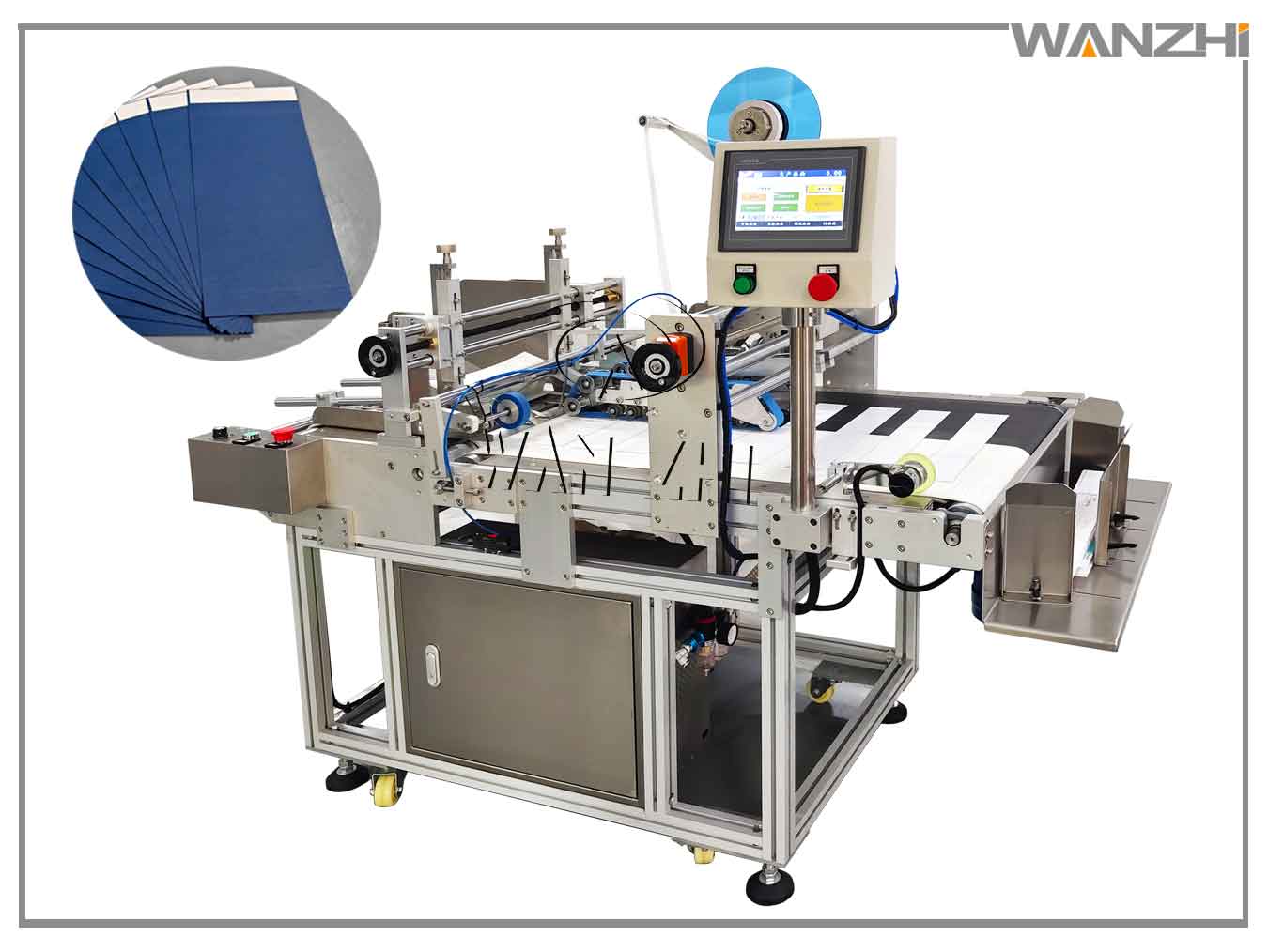 腰封貼雙（shuāng）麵膠機,自動貼雙麵膠機,貼（tiē）膠機,貼（tiē）雙麵膠機廠（chǎng）家