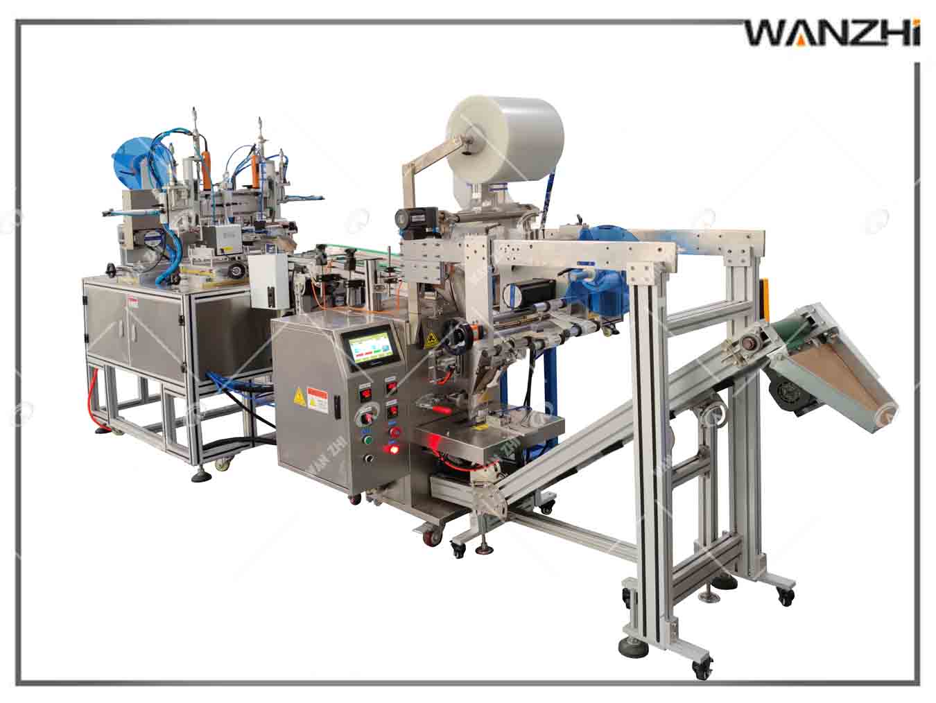 自動組裝（zhuāng）貼標機廠家,貼標裝袋封口包裝生產線,自動組裝（zhuāng）貼標設（shè）備